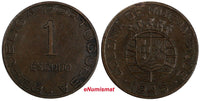 Mozambique Colony of the Portuguese Bronze 1945 1 Escudo 1 Year Type KM# 74 (58)