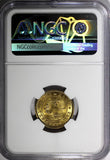 Hong Kong Elizabeth II 1963 KN 10 Cents NGC MS65 1 GRADED HIGHEST KM# 28.1 (10)