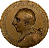 Catholic 1926 Eucharistic Congress Chicago Medal.George Cardinal Mundelein  40mm