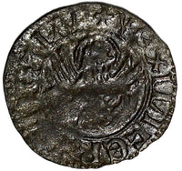 VENICE Silver Antonio Venier (1382-1400) 1 Tornesello Toned Paol# 7 (15 192)