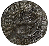 VENICE Silver Antonio Venier (1382-1400) 1 Tornesello Toned Paol# 7 (15 192)