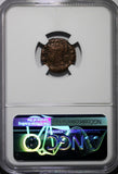 ROMAN Constantinian Dynasty AE3/4 Nummus AD 330-340 / She-Wolf &Twins NGC (113)