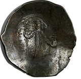 BYZANTINE Manuel I.1143-1180 AD,Constantinople.Billon Aspron Trachy, 27mm,4,95g.