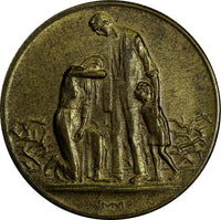Germany Hyperinflation Medal November 15, 1923 German People Suffering (18 313)