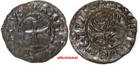 Venice Silver Antonio Venier (1382-1400) 1 Tornesello Toned Paol# 7 (13 505)