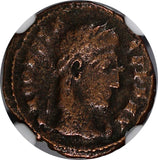 ROMAN Constans AD 337-350 AE4 BI Nummus / Army Soldiers NGC (173)