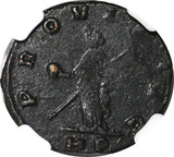 ROMAN.Gallienus AD 253-268  BI Double-Denarius / Rev. Providentia  NGC (022)