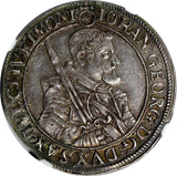 German States SAXONY-ALBERTINE 1632 HI 1/4 Thaler NGC MS63 TOP GRADED KM# 407(3)