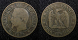 FRANCE Napoleon III Bronze 1857 A 5 Centimes Paris Mint KM# 777.1 (22 473)
