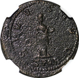 ROMAN.Gallienus AD 253-268  BI Double-Denarius /Rev: SALUS HEALTH NGC (075)