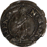Italian States VENICE (1789-1797) Soldo NGC AU50 TOP GRADED COIN KM# 732 (045)