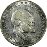 Austria Auer von Welsbach, chemist Silver 1958 25 Schilling 30mm KM# 2884 (538)