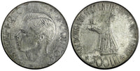 Romania Mihai I Silver 1941 500 Lei aUNC Bessarabia Reunion 37 mm KM# 60 (19339)