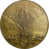 AUSTRIA -HUNGARY WWI BRONZE MEDAL 1916 Franz Freiherr Rohr von Denta 65mm H-7780