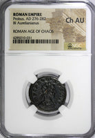 ROMAN EMPIRE,Probus,AD 276-282 BI Aurellanianus /Minerva  NGC Ch AU (031)