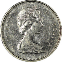 Canada Elizabeth II Nickel 1971 25 Cents KM# 62b  (21 620)