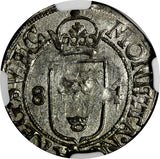 Sweden Johan III Silver 1584 1/2 Ore Mint-323,899  NGC AU DETAILS MB# 162 (007)