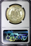 Mexico ESTADOS UNIDOS MEXICANOS Silver 1933 M Peso NGC MS65 BU KM# 455
