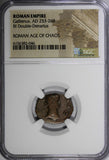 ROMAN.Gallienus AD 253-268  BI Double-Denarius / Rev. Sun god Sol,  NGC (046)