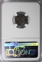 SPAIN Silver 1643 MDB 1 Real Madrid NGC XF40 (2,69) TOP GRADED RARE Cal# 1003(1)