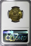 Dominican Republic Juan Pablo Duarte 2014 1 Peso Magnetic NGC MS64 KM# 80 (006)