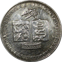 AUSTRIA Silver Jeton Medal 1815 Francis II as Coronation in Milan,22 mm 3.99 g