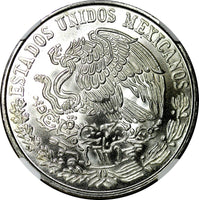 Mexico ESTADOS UNIDOS MEXICANOS Silver 1978 Mo 100 Pesos NGC MS65 GEM KM# 483.2