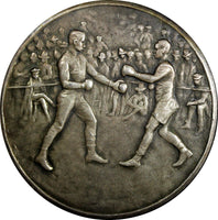 Netherlands  Silver PRIZE MEDAL 1930  BOXING 1st Place  41mm,30.4g. (3198)