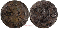 Sweden Adolf Fredrik Copper 1764 2 Öre SM  33,7mm SCARCE KM# 461 (20 422)