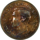 Great Britain George VI Bronze PROOF 1950 Farthing Mintage 17,500 KM# 867  (730)