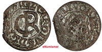 Livonia  Riga Carl XI of Sweden (1660-1697) Silver 1662 Solidus KM# 55 (420)