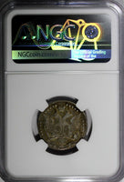 Russia Catherine II Silver 1786 SPB 20 Kopeks NGC VF35 Toned C# 63c (038)