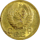 RUSSIA USSR Aluminum-Bronze 1939 1 KOPECK UNC Y# 105 (22 085)