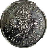 Great Britain George VI PROOF 1950 Florin  NGC PF61 Mintage-17,513 KM# 878 (3)
