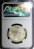 Germany - Third Reich Silver 1939 B 5 Reichsmark 29mm NGC MS62 KM# 94 (023)