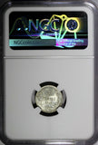 Finland Nicholas II Silver 1916 S 25 Pennia NGC MS67 GEM BU KM #6.2 (029)