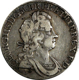 Great Britain George I (1714-1727) Silver 1725 1 Shilling KM# 558.2 (19 921)