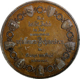 RELIGIOUS BRONZE MEDAL 52mm Heavy