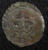 France Dombes Pierre II of Bourbon (1482-1503) 1 Denier Divo Dombe# 23 (465)