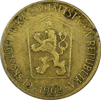 Czechoslovakia Aluminum-Bronze 1962 1 Koruna 23mm KM# 50 (21 546)