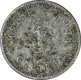 COSTA RICA Aluminum Token Minor Cooper Keith CARTAGO 1 Gajuela 23mm (20 128)