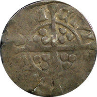 ENGLAND. Edward III. 1327-1377. Silver Groat, series E. London Mint 27mm S-1567