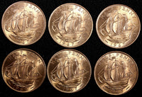 GREAT BRITAIN Elizabeth II 1967 1/2 Penny KM# 896 RANDOM PICK (1 Coin)