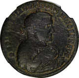 ROMAN.Diocletian AD 284-305 BI Nummus Rev. Providentia  NGC (025)