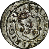 LIVONIA Riga Occupation Christina of Sweden Silver (16)51 Solidus 0,56g KM21 (9)