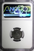 Germany - Empire Iron 1920 E 5 Pfennig Better Date NGC MS62 TOP GRADED KM# 19(4)