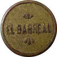 COSTA RICA EL BARREAL ROHRMOSER HNOS LTD COFFEE TOKEN 22 mm R-SJS 34
