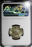 Great Britain George V (1910-1936) Silver 1936 1 Shilling NGC MS62  KM# 833