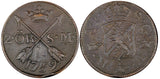Sweden Adolf Frederick Copper 1759 2 Ore, S.M. Mintage-352,000 KM# 461 (21 344)