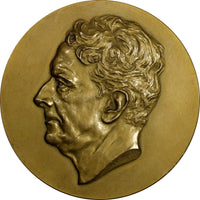 GERMANY BRONZE MEDAL 1905 by Max Klein Friedrich Haase DRAMATIST, ACTOR 55,5mm